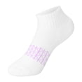 thumbnail image 3 of Hanes Girls Ankle Socks Value Pack, 5-Pack, Absolute Active Ankle Socks for Girls, 3 of 7