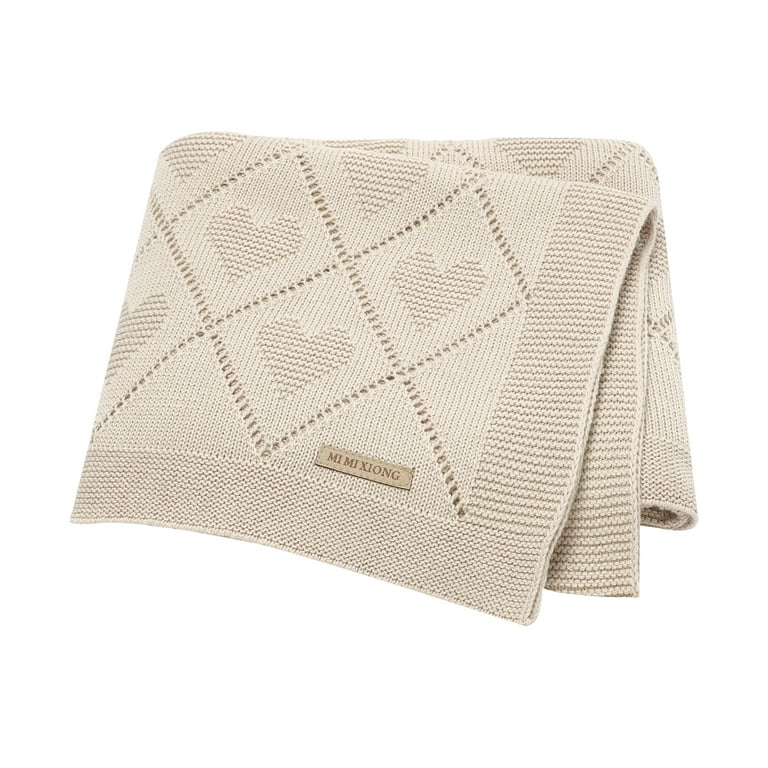 Yellow cellular online baby blanket