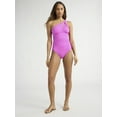 thumbnail image 4 of Sofia by Sofia Vergara Women's and Women's Plus One Shoulder Keyhole One Piece Swimsuit, Sizes XS-3X, 4 of 5