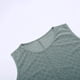 thumbnail image 5 of Vestido sin mangas con ojales para mujer, vestido de baño para la playa, cubierta - Poliéster, cuello redondo, bolsillos, largo corto, S-XXXL para vacaciones/casual, 5 of 6