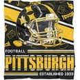 thumbnail image 4 of Pittsburgh Football Fans Flannel Blanket Gifts for Men Women Football Team Lovers Throw Blanket 60''''x50'''', 4 of 6