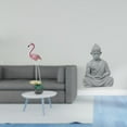 thumbnail image 2 of Estatua de resina,Escultura de estatua de flamenco de resina,arte para jardín exterior,Estatua de mono,Estatua de Buda Mono para Interior y Exterior Budista,Figura en miniatura de alguien, 2 of 8