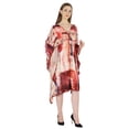 thumbnail image 2 of Moomaya Printed Short Turkish Kaftan For Women's Sexy Kaftan Evening Gown Beachwear Dress, 2 of 6