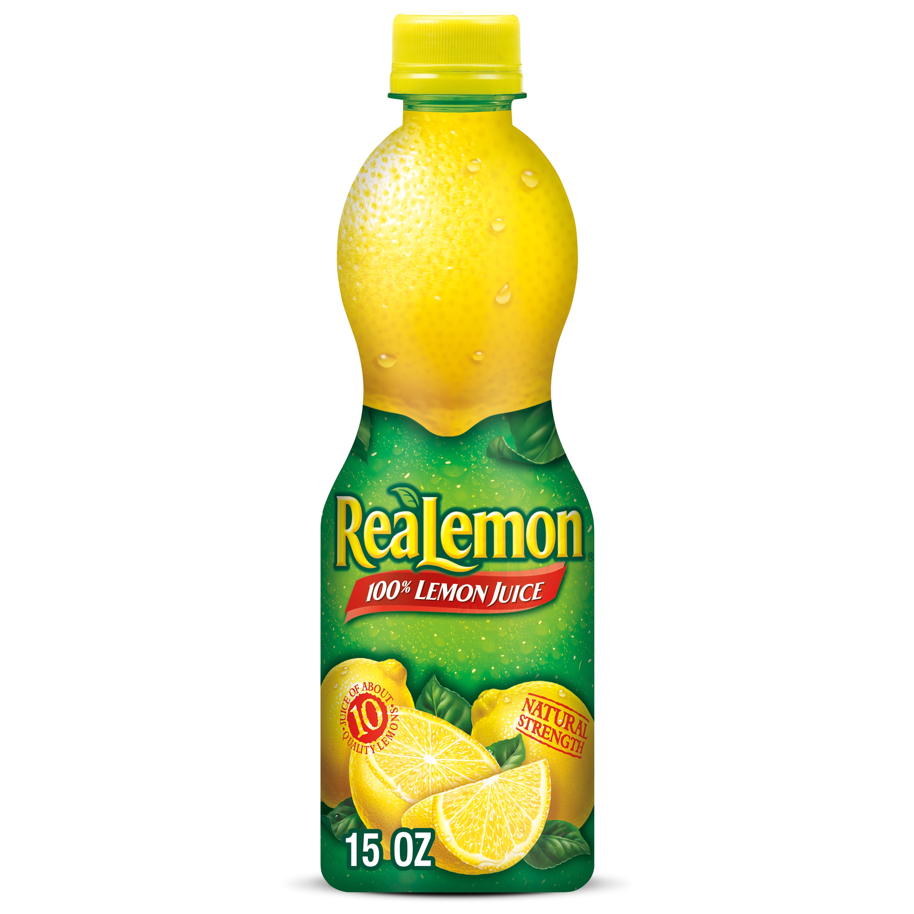 ReaLemon 100% Lemon Juice, 15 Fl Oz Bottle, 1 Count - Walmart.com