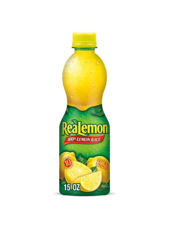 ReaLemon 100% Lemon Juice, 15 fl oz bottle