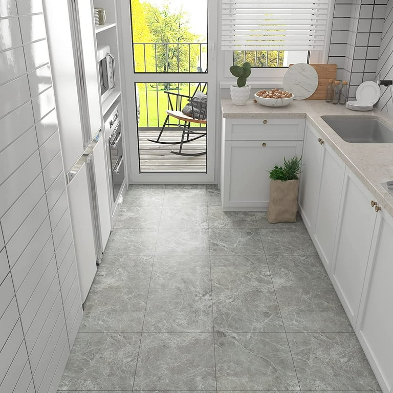 Kitchen Decor Floor Paper Covering Oil Proof Waterproof PVC Vinyl