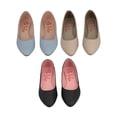 thumbnail image 4 of Flats Casuales 3 Pack Uh Lulu by Eh! Formales Oficina negro 24 UH LULU by EH! 2280, 4 of 4