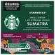 STARBUCKS® Sumatra Café d'Origine Unique K-Cups® capsules 10 ct – image 2 sur 10