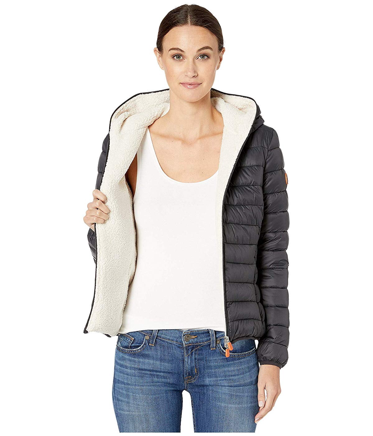 the Duck Giga Faux Sheepskin Hooded 