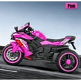 thumbnail image 3 of HNH 12V Ride on Motorcycle with Remote Control for Children, Battery Powered Kids Motorcycle 4Mph, 100Lbs Max, 3 of 8