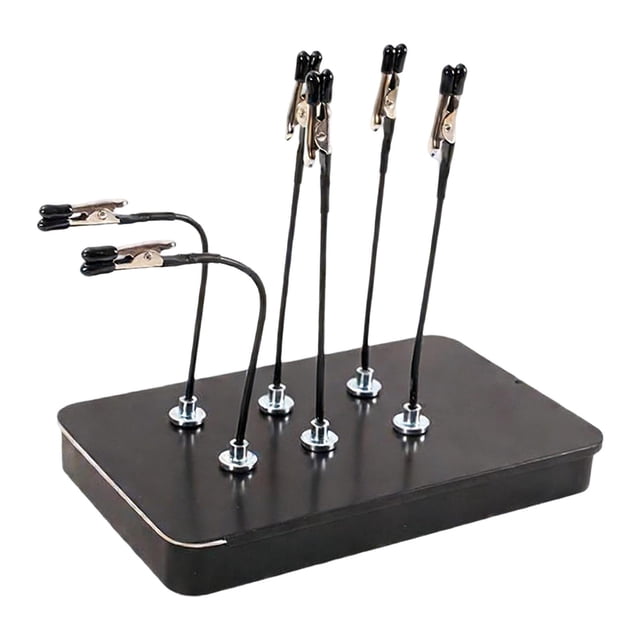 Rongfmy Model Painting Stand Models Hobby Accessories Practical Stable Modeling Tool 15 pieces Clip