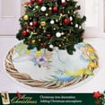 thumbnail image 6 of FMSHPON Easter Gnome Bunny Xmas Christmas Tree Skirt Stand Mat for Holiday Party Decoration Indoor Outdoor 36 inches, 6 of 6