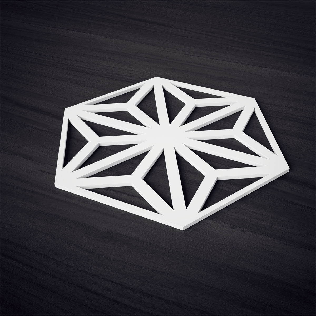 Medium Hampton Decorative Fretwork Wall Panels in Architectural Grade PVC