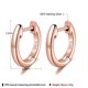 thumbnail image 5 of Pendientes geométricos Pendientes de mujer europeos y americanos redondos brillantes PTEE0478, 5 of 5