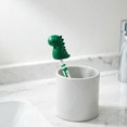 thumbnail image 4 of Toothbrush Case with Toothpaste Dispenser Cute Dinosaur Design Storage Box Portable Hanging Buckle Organizer for Home And Travel, 4 of 8