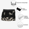 thumbnail image 6 of Kll Japanese White Crane Men'S Cotton Boxer Briefs Underwear-Large, 6 of 9