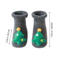 thumbnail image 2 of WEUVEB toddler grip socks Socks Christmas Style Silicone Anti-skid Baby Socks 1 Pair, 2 of 5