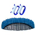 thumbnail image 1 of Paracaídas de doble línea, brillante para exteriores, 2 para surfear, juguete deportivo para adultos Azul, 1 of 9