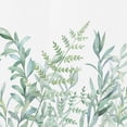 thumbnail image 6 of Green Leaf Curtain Valance for Windows Elegant Floral Rod Pocket Window Valances Plant Printed Short Curtains for Kitchen Bathroom 54 x 18 inch, 6 of 6