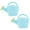 Sky-blue, variant on Monyance watering can for outdoor plants 2pcs Watering Can Toys for Kids Outdoor Role Play(7.87X4.13X5.71Inches)