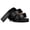 Black, variant on Men's Top-Grain Cowhide Black Leather Belt Strap for Automatic Buckle, 1.38"(3.5cm) Width,No Buckle,Gift Box,Casual and Format
