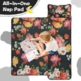 thumbnail image 4 of Pioneer Flower Floral Print Pattern Toddler Nap Mats for Kids Preschool,Sleeping Mat Bag or Kids,Toddler Sleeping Bag,Toddler Nap Mat or Daycare, 4 of 6