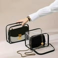 thumbnail image 5 of Rovga Storage Boxtransparent Handbag Storage Bag Storage Bag Hanging Bag Bag Zipper Large Capacity Bag 21.5*13.5*16.5Cmï¼ E, 5 of 8