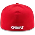 thumbnail image 3 of Men's New Era Red Kansas City Chiefs Omaha 59FIFTY Fitted Hat, 3 of 4