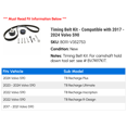 thumbnail image 2 of Timing Belt Kit - Compatible with 2017 - 2024 Volvo S90 2018 2019 2020 2021 2022 2023, 2 of 2