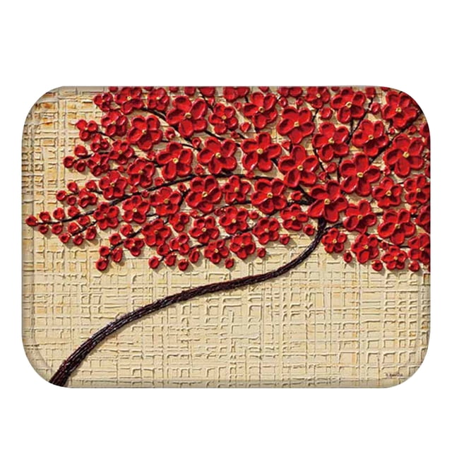QualitChoice Tapis de Porte PVC Tapis de Sol Antidérapant pour Hall Entrée Tapis Bureau à Domicile No.10 1ensemble