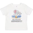 thumbnail image 3 of Inktastic Will You Be My Godparents? Boys or Girls Baby T-Shirt, 3 of 5
