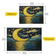 thumbnail image 5 of WOBOGO Bright Moon over The Water Puzzle Challenge 500 Piece Jigsaw Suitable for Game Night Finished Size 20.5 x 14.9in, 5 of 9
