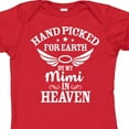 thumbnail image 4 of Inktastic Handpicked for Earth by My Mimi in Heaven with Angel Wings Boys or Girls Baby Bodysuit, 4 of 5