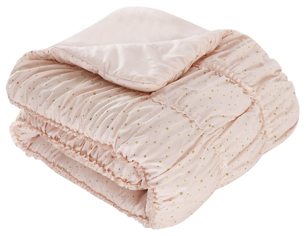 Celestial Princess Pink 5-Piece Microfiber Comforter Set - Full
