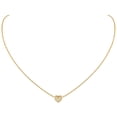 thumbnail image 1 of PROSTEEL Collar con colgante de amor de corazón de plata esterlina, collares de cadena chapados en oro, colgante de circonita cúbica para mujeres, niñas, cumpleaños, colección de San Valentín, 1 of 8