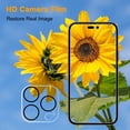 thumbnail image 5 of XIHAMA [2+2 Pack] iPhone 14 Pro Max Privacy Screen Protector with Camera Lens Protector Full Coverage Anti-Spy Tempered Glass Film 9H Hardness Upgrade Edge Protection Easy Installation Bubble Free, 5 of 8