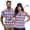 Purple Argyle, variant on KUIFORTI Funny Couple Golf Shirts Rainbow Tie Dye Women Sport Cloth Moisture Wicking Suitable for Tennis Enthusiasts Machine Washable Soft and Comfortable