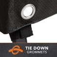 thumbnail image 5 of Modern Leisure Black Diamond Stackable/High Back Patio Chair Cover, Waterproof, 27"L X 27"W X 49"H, Black, 2 Pack, 5 of 13