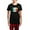With Red Plaid Pant, variant on CafePress - Irish Italian Women's Dark Pajamas - Women's Short Sleeve Print T-Shirt and Pants Dark Cotton Pajama Set