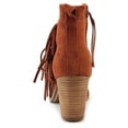 thumbnail image 3 of Toms Lunata Suede With Fringe Boot Women's Shoes, 3 of 5