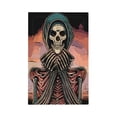 thumbnail image 1 of DouZhe 1-Gang Blank Wallplate, Retro Grunge Skeleton Decorative Wall Plates, 1 of 7