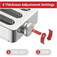 thumbnail image 3 of All Metal 3-in-1 Pasta Attachment Set for  Stand Mixer with Roller and Cutters, 3 of 6