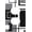 Black White Geometry, variant on Asondarne Black Grey White Mid Century Decorative Light Switch Cover 1 Gang Single Rocker Gray Abstract Geometric Wall Plate Faceplate Lightswitch Electrical For Bedroom Bathroom Kitchen 5 X 3