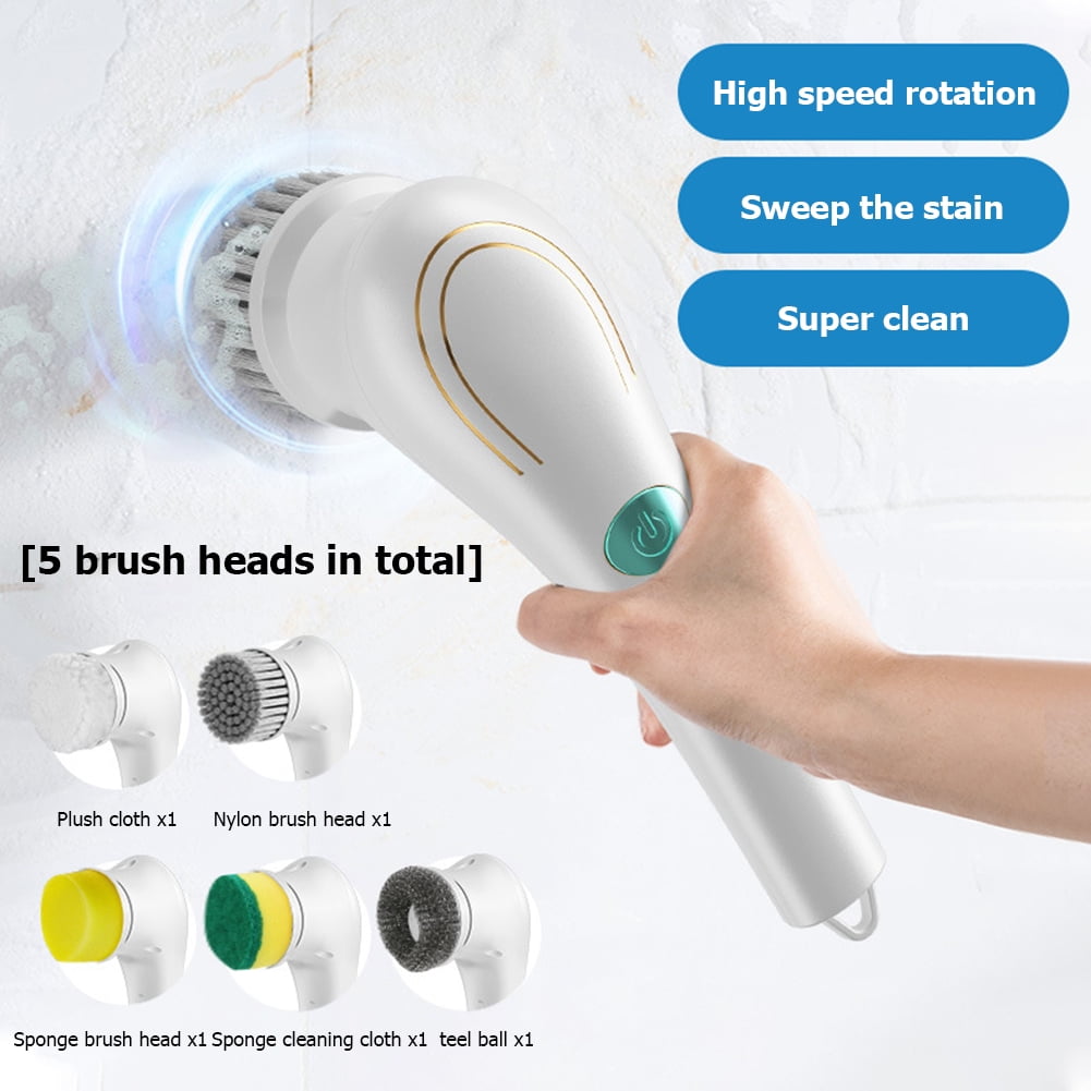 Smrinog Electric Spin Scrubber Cordless Electric Cleaning Brush, Power
