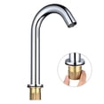 thumbnail image 3 of Aquaterior Touchless 1-hole Deck Mount Faucet Automatic Sensor Cold Hot Water, 3 of 11