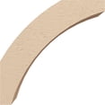thumbnail image 3 of Ekena Millwork 3"W x 8"D x 8"H Thorton Rough Cedar Woodgrain TimberThane Knee Brace, Primed, 3 of 6