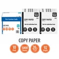 thumbnail image 3 of Pen+Gear Copy Paper, 8.5" x 11", 92 Bright White, 20 lb., 10 Ream Case (5,000 Sheets), 3 of 9