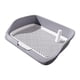 thumbnail image 5 of Bandeja sanitaria para perros, bandeja para orinar en interiores, antisalpicaduras para orina de mascotas en interiores y exteriores. Gris, 5 of 9