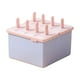 thumbnail image 5 of Toystoory Máquina para hacer hielo, crema, utensilio de cocina, herramienta de moldeo, accesorio DIY, 8 rejillas, multiusos, antiadherente, sin 8 Rejillas/Rosa-morado 2piezas, 5 of 6