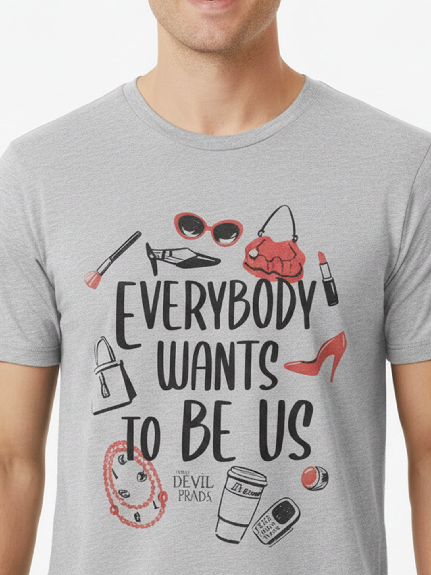The Devil Wears Prada Men's Everybody Wants to Be Us Graphic Tee, Sizes S-3XL